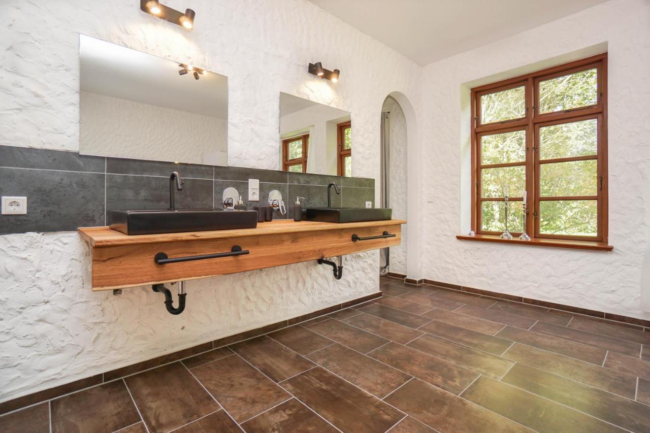 Ruhe Unter Reet-Haus Mit Sauna, Whirlpool Und Kamin Gnarrenburg Kültér fotó