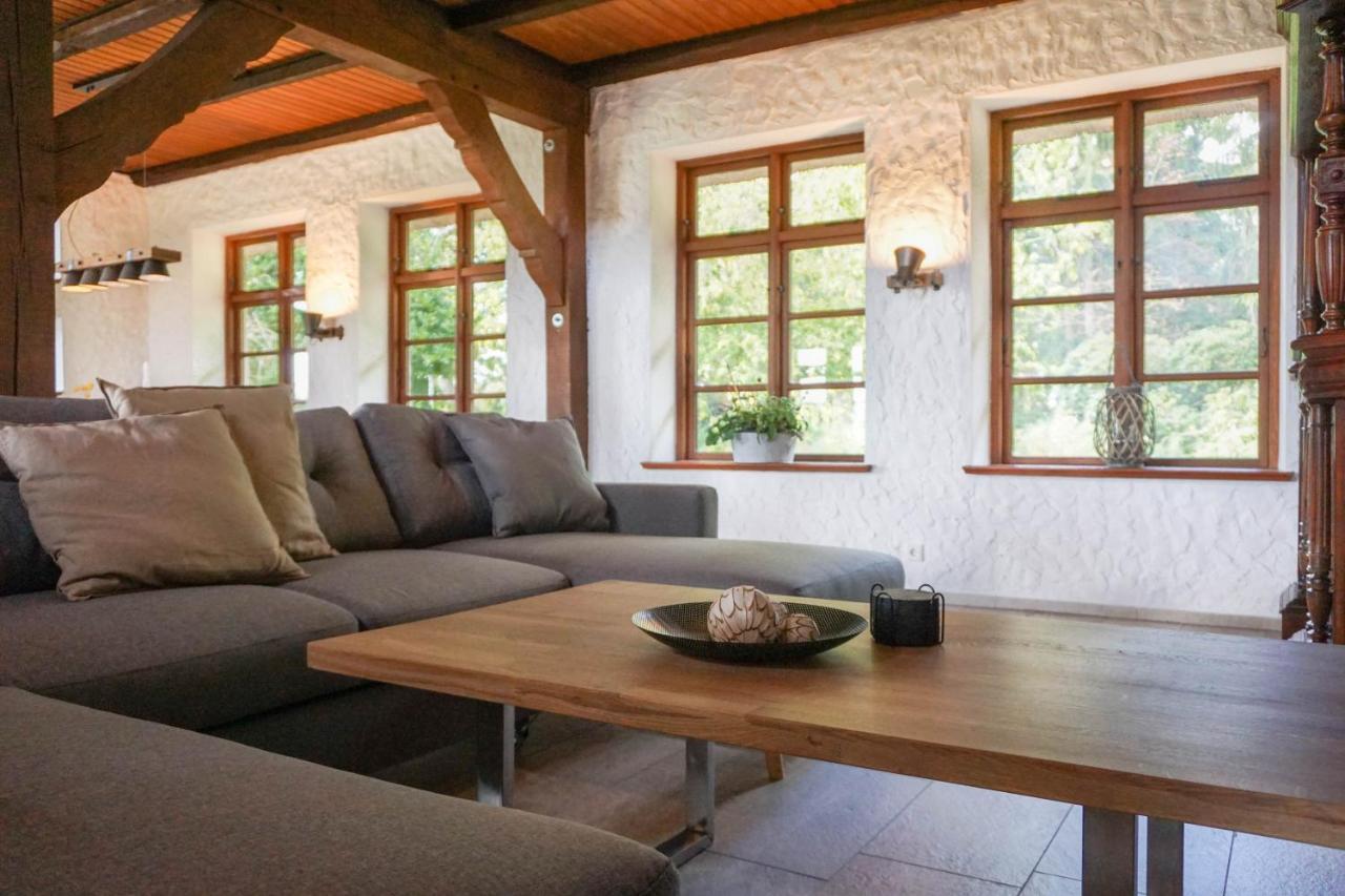 Ruhe Unter Reet-Haus Mit Sauna, Whirlpool Und Kamin Gnarrenburg Kültér fotó