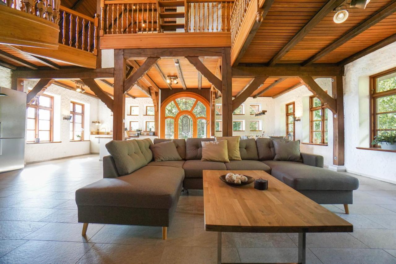 Ruhe Unter Reet-Haus Mit Sauna, Whirlpool Und Kamin Gnarrenburg Kültér fotó